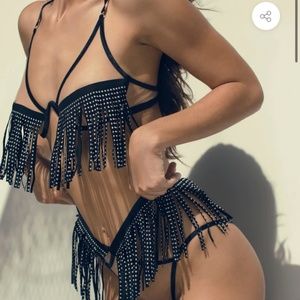 God Saved Queens Crystal Bra